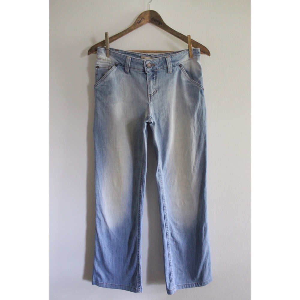 Massimo Dutti Sandblasted Straight Fit Carpenter Jeans 28 6